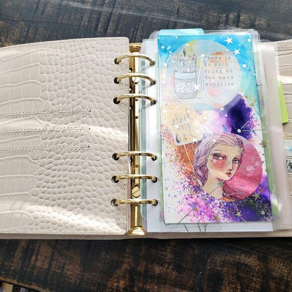 Moterm Personal-Wide Luxe Rings Planner - Picture 5 of 5